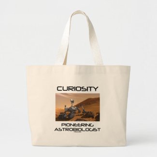 Curiosity Pioneering Astrobiologist (Mars Rover) Canvas Bag