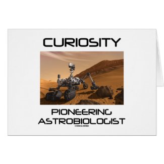 Curiosity Pioneering Astrobiologist (Mars Rover) Card