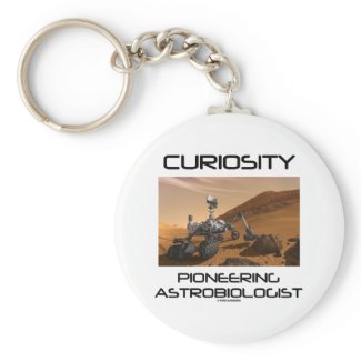 Curiosity Pioneering Astrobiologist (Mars Rover) Keychains