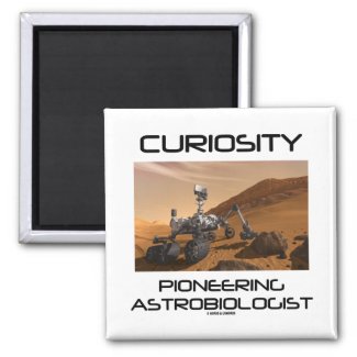 Curiosity Pioneering Astrobiologist (Mars Rover) Refrigerator Magnets