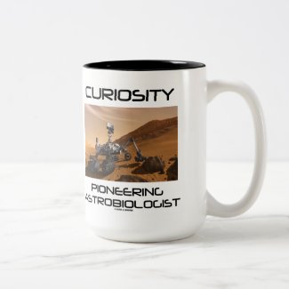 Curiosity Pioneering Astrobiologist (Mars Rover) Mugs