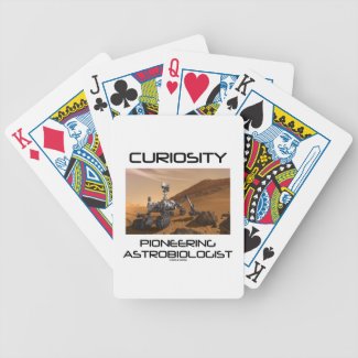 Curiosity Pioneering Astrobiologist (Mars Rover) Poker Cards