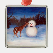 Curiosity Premium Square Ornament