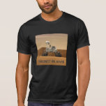 Curiosity Rover on Mars Shirts