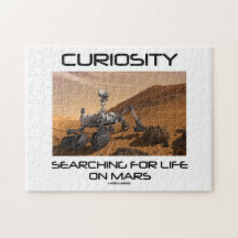 Curiosity Searching For Life On Mars (Mars Rover) Jigsaw Puzzles
