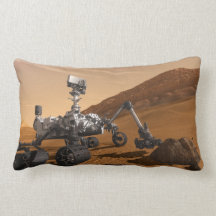 Curiosity: The Next Mars Rover Pillows