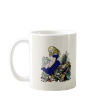 Curious Alice in Wonderland ~ Coffee Cup / Mug