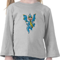 Curious blue Scorchio t-shirts