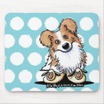 Curious Border Collie Mousepad