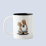 Curious Border Collie Mug