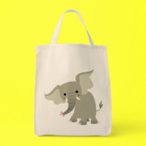Saco curioso do elefante dos desenhos animados malas by Lioness_Graphics Saco curioso do elefante dos desenhos animados malas