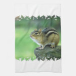 Curious Chipmunk  Towel