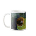Curious Frog Art Mug