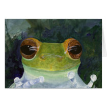 Curious Frog Art Notecards cards