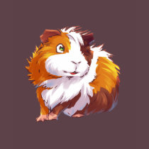 Curious Guinea Pig t-shirts