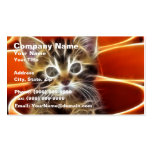 Curious Kitten Business Card