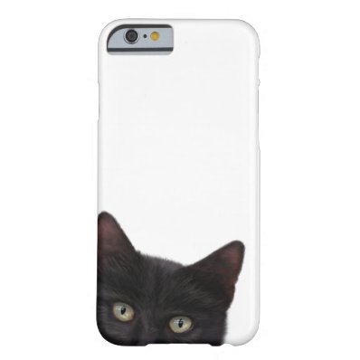 Curious Kitty Digital Painting Barely There iPhone 6 Case