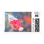 Curious Koi Stamp