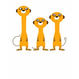 Curious meerkats shirt