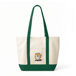 Curious Pomeranian bag
