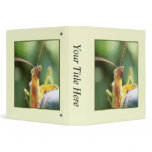 Curious Praying Mantis Vinyl Binder