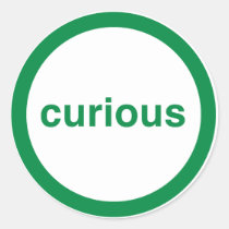 Curious stickers