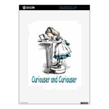 Curiouser and Curiouser Decal For iPad 2