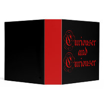 Curiouser & Curiouser Binders
