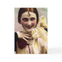 Curl on Her Forehead card