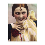 Curl on Her Forehead Post Card