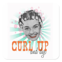 Curl Up and Dye Stickers