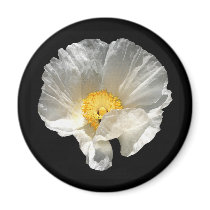 Curled Flower Magnets