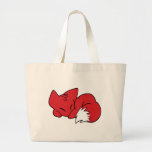Curled Sleeping Fox Bag