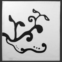 Curlicue Cloth Napkins napkins