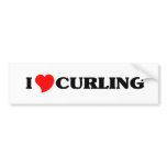 Curling Bumper Stickers