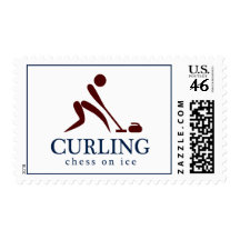 Curling: Chess on Ice Stamp