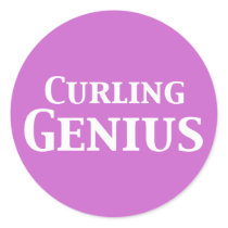 Curling Genius Gifts stickers