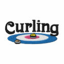 Curling Logo embroidered shirts