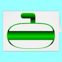 Curling rock cards by Artists4God Curling rock cards