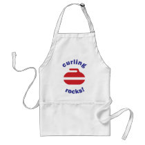 Curling Rocks apron by saltspray Curling Rocks apron