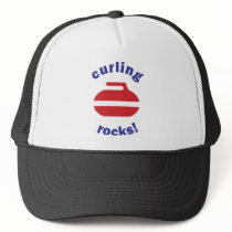 Curling Rocks cap hats by saltspray Curling Rocks cap hats