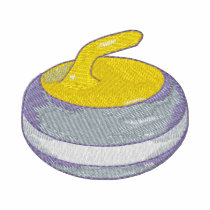 Curling Stone embroidered shirts by ZazzleEmbroidery Curling Stone embroidered shirts