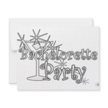 CurlMartiBachettePWht/Grey invitations by WeddingWorks CurlMartiBachettePWht/Grey invitations
