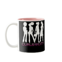 Curls and the City - mug mugs