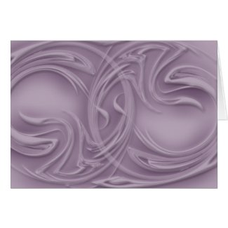 Curls Over Purple card