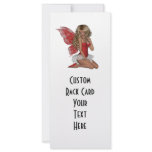 Curly Blond 3D Fairy in Pink Rack Cards