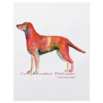 Curly-Coated Retriever Full Color Flyer