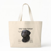 Curly-Coated Retriever History Design Bags