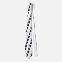 Curly-Coated Retriever History Design Neck Ties