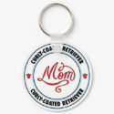 CURLY-COATED RETRIEVER mom keychain